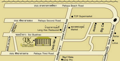 LK Royal Suite-Map